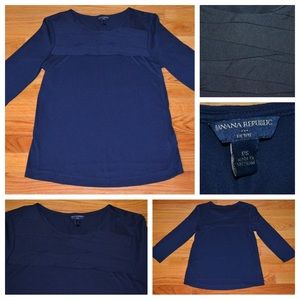 Women’s Banana Republic long-sleeve t-shirt, size PS petite small